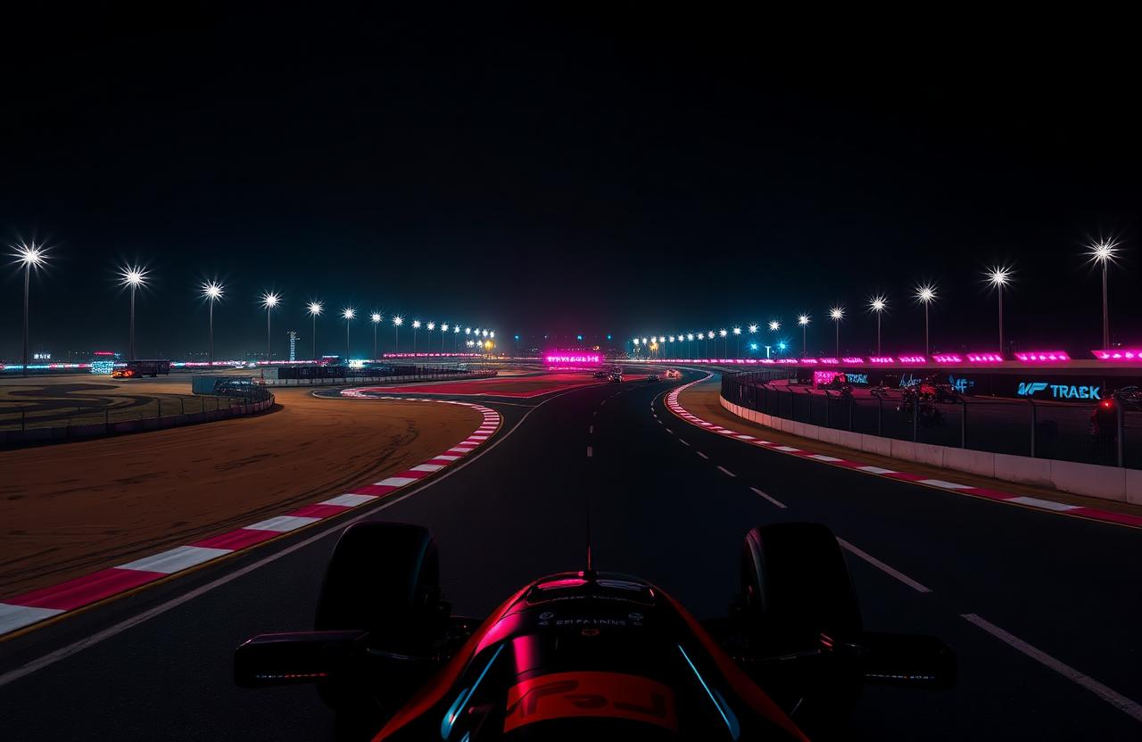 Bahrain Playbook 2026 cover — Sakhir under floodlights — the season opener, decoded